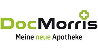 Schriftzug Logo von DocMorris online Versand-Apotheke VELNATAL® plus mit Quatrefolic® kaufen